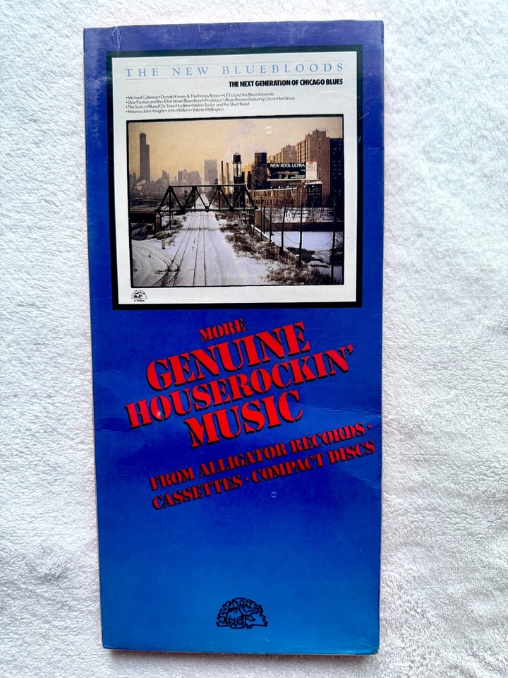 THE NEW BLUEBLOODS CD SEALED LONGBOX ALCD7707 CHICAGO BLUES MUSIC HOUSE OF PROMO - Image 1 of 4