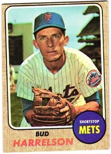 1968 Topps - Bud Harrelson #132 (B) VGEX - Picture 1 of 2