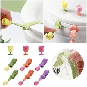 Not Dirty Hands Toilet Lid Lifter Portable Durable Intelligent Silicone Toilet - Picture 1 of 19