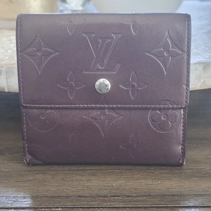 Louis Vuitton Mat Monogram Ludlow Geldbörse in Violett - Bild 1 von 12