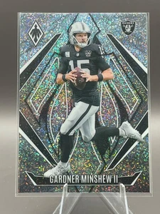RARE 2024 Phoenix International GARDNER MINSHEW Sparkle #58 RAIDERS-CHIEFS - Picture 1 of 5