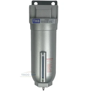 1" High Flow In line Compressed Air Moisture Particulate Filter Seperator Trap - Picture 1 of 6