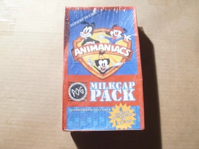 POGS/MILKCAPS POG ANIMANIACS (U.S. VERSION) KARTON MIT 24 UNGEÖFFNETEN PACKUNGEN - Bild 1 von 4