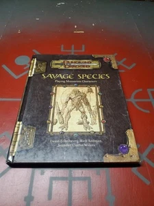 Savage Species: Playing Monstrous Characters ~ Dungeons & Dragons 3/3.5 d20 - Bild 1 von 3