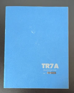 DRAKE TR7A HF Tranceiver Operator's Manual ORIGINAL MINT CONDITION - Picture 1 of 12