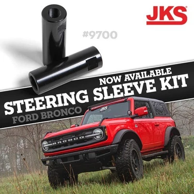 Kit de manguito de dirección JKS 2021-2024 Ford Bronco con barras de amarre OEM Foto 1 de 4