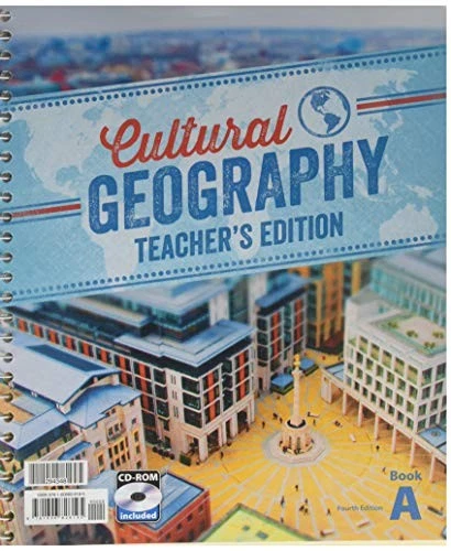 CULTURAL GEOGRAPHY TEACHER 4TH *Excellent Condition* - Image 1 of 1