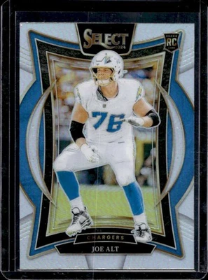 2024 Select Joe Alt Concourse RC Silver Prizm Rookie #82 Chargers - Image 1 of 2