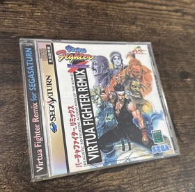 Virtua Fighter Remix Sega Saturn Japan Import  Mint/Good    US SELLER