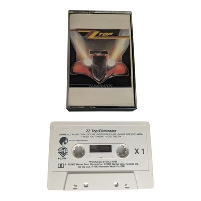 ZZ Top  Eliminator  (Audio Cassette Tape, 1983)  Vintage Warner Bros W4-23774 - Image 1 of 4