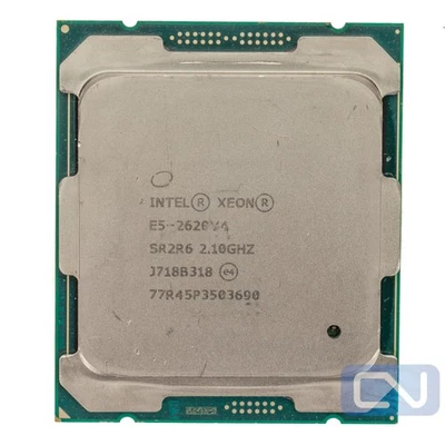CPU Intel Xeon E5-2620 v4 2,1 GHz 20 MB 8GT/s 8 núcleos SR2R6 LGA 2011-3 de grado justo Foto 1 de 2