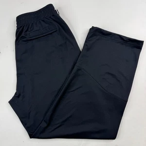 Nike Dri-Fit Jordan Large Black 100% Polyester Drawstring Jogger Pants - Picture 1 of 14
