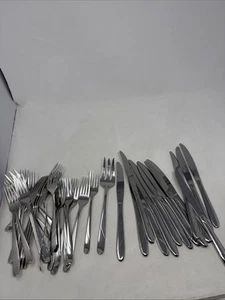 37 Pc JA Henckels International Milena Stainless Mixed Lot 18/10 Flatware VC - Picture 1 of 24