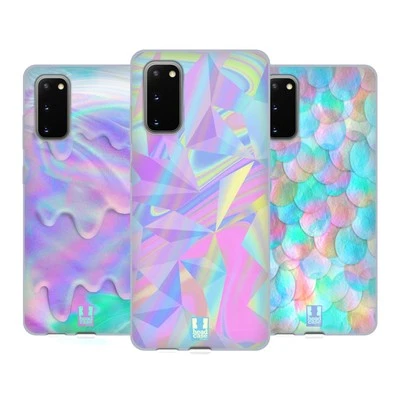 FUNDA HEAD CASE DESIGNS GEL SUAVE IRIDISCENTE PARA TELÉFONOS SAMSUNG 1 Foto 1 de 4