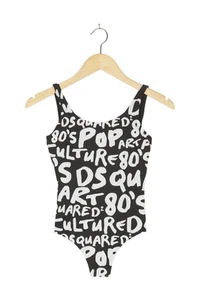 Dsquared2 Badeanzug Gr. EU 152 Schwarz Mädchen Neu - Bild 1 von 6