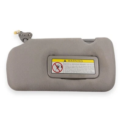 2000-2003 Nissan Maxima 2002-2004 Altima Driver Left Side Sun Visor Lighted Gray - Image 1 of 4