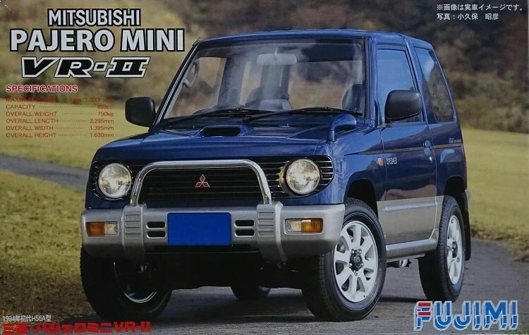 Fujimi 038575 Mitsubishi Pajero Mini VR-II Kit Montaggio 1/24 - Immagine 1 di 1