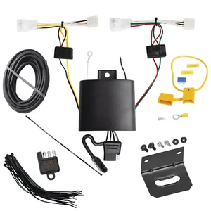 Cableado y soporte de remolque con probador de luz para 23-25 RX350 RX350h RX500h Plug Play - Imagen 1 de 6