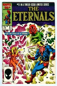 Jack Kirby's The Eternals #9 ¡Ikaris! Makkari! Sersi! Thena! Kingo! (Marvel 1986) - Imagen 1 de 4