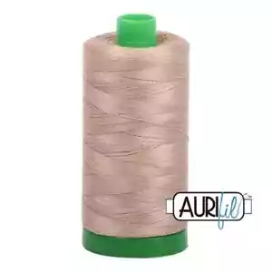 Aurifil 40WT LARGE SPOOLS Solid Mako Cotton Sewing Thread - 1094yd Linen #2325 - Picture 1 of 1
