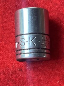 S-K TOOLS 40710 SHALLOW SOCKET 11MM, 1/4” DRIVE, 6 POINT - USA  (tb6.7) - Picture 1 of 5