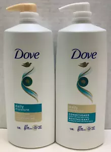 Dove Daily Moisture Shampoo and Conditioner, Pump Bottles , 40 oz. Each - Picture 1 of 7