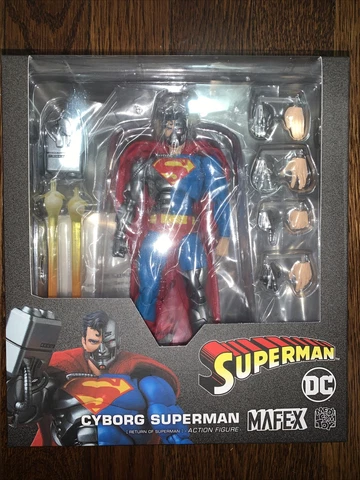 Mafex Cyborg Superman from Returns Of Superman No.164 New Cover