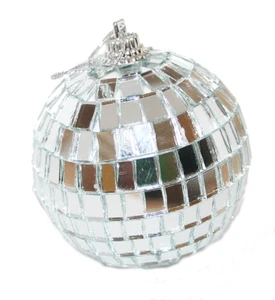 Hanging Disco Ball Mirror Ball Christmas Tree Ornament - Picture 1 of 3