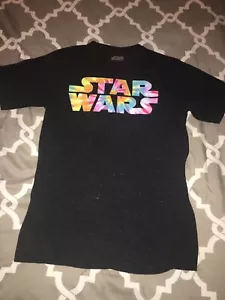 STAR WARS SS Heathered T-Shirt Medium Unisex - Picture 1 of 8