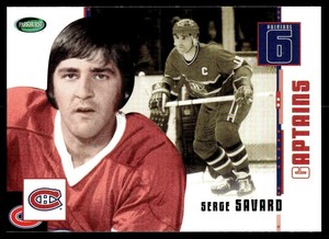 2003-04 Parkhurst Original Six Montreal Serge Savard #80