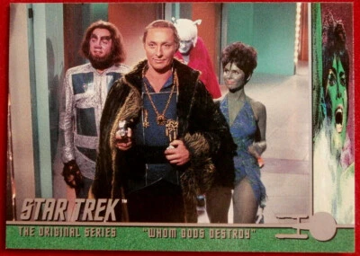 STAR TREK TOS - Card #217 - WHOM GODS DESTROY - BEAM ME UP - 1999 - Yvonne Craig - Image 1 of 2
