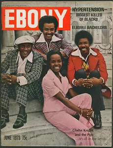 EBONY Magazine June 1973 Gladys Knight & the Pips~Muhammad Ali~Black POW - Picture 1 of 4
