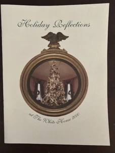 Präsident Bill Clinton 2000 Weißes Haus Weihnachten Tour Buch Holiday Reflections - Bild 1 von 4