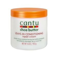 CANTU SHEA Butter Leave-In Conditioning Repair Cream Hair Care Organic Treatment