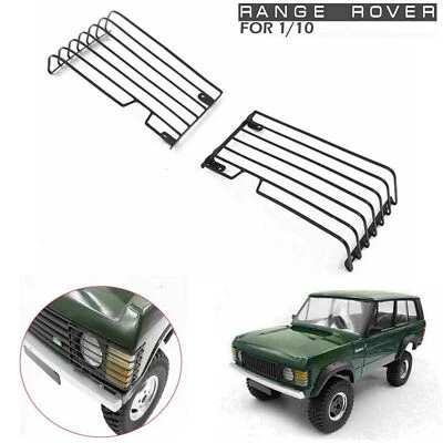 For 1/10 Range Rover Classic Body RC Car DIY Metal Front Light Guard 2PCS/Set - Image 1 of 4