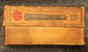 Vintage Remington Rifle Shell Box 303