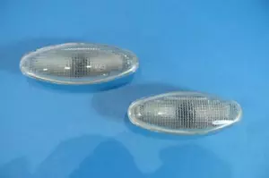 Intermitentes laterales blancos blancos para Jaguar S-Type R XK8 XK-8 XKR Cabriolet Sport X-100 - Imagen 1 de 3
