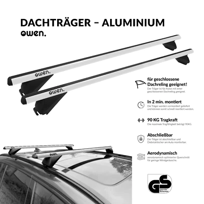 Dachträger Owen 3.0 u.A passend für VW Passat Variant 08|2014 - heute (B8) Alu - Bild 1 von 4