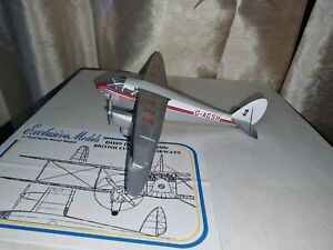 Exclusive Models DH89 Dragon Rapide 1/72 Scale Metal Model BEA G-AGSH