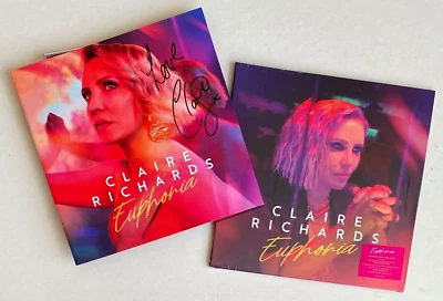 CLAIRE RICHARDS * EUPHORIA * UK DELUXE 19 TRK CD w/ SIGNED BOOKLET * BN * STEPS - Image 1 of 4