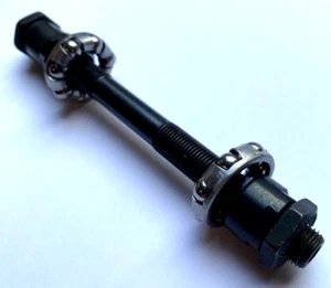 REAR WHEEL HOLLOW Q/R QUICK RELEASE BIKE TOTAL AXLE LENGTH 135mm INC BEARINGS - Picture 1 of 2