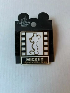Walt Disney World Silhouette Edition Series Mickey Mouse Pin 6582 - Picture 1 of 3