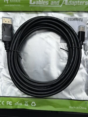 Rankie 6ft Mini DisplayPort to DisplayPort Cable - 4K Ready - Image 1 of 4