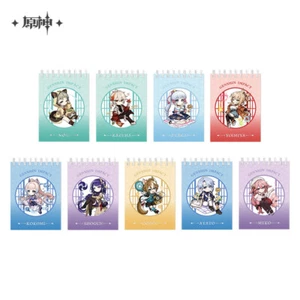 miHoYo Genshin Impact Notes Outing Note Pads Cute Scratchpads Official Goods - Picture 1 of 14