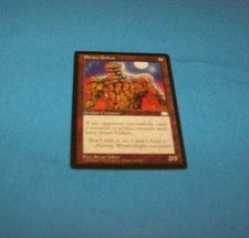 Straw Golem Weatherlight   Magic The Gathering Vintage 1997  Artifact Creature