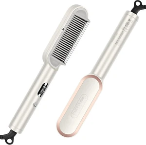 PARWIN PRO BEAUTY 2 in 1 spazzola lisciante agli ioni anti-crespo 150-210℃ - Foto 1 di 13
