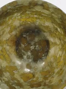 Circa 1900 Spinach Jade Chinese Bowl - Picture 1 of 7