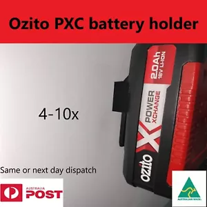 4-10PCs Ozito PXC 18v Tools Battery mount holder bracket - Picture 1 of 4