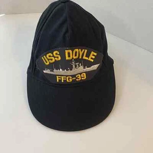 USS DOYLE FFG-39 Druckknopflasche Mütze marineblau - Bild 1 von 8
