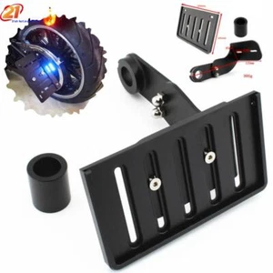 Black Aluminum Rear License Plate For Harley Softail Breakout Fat Boy 2018-2022 - Bild 1 von 10